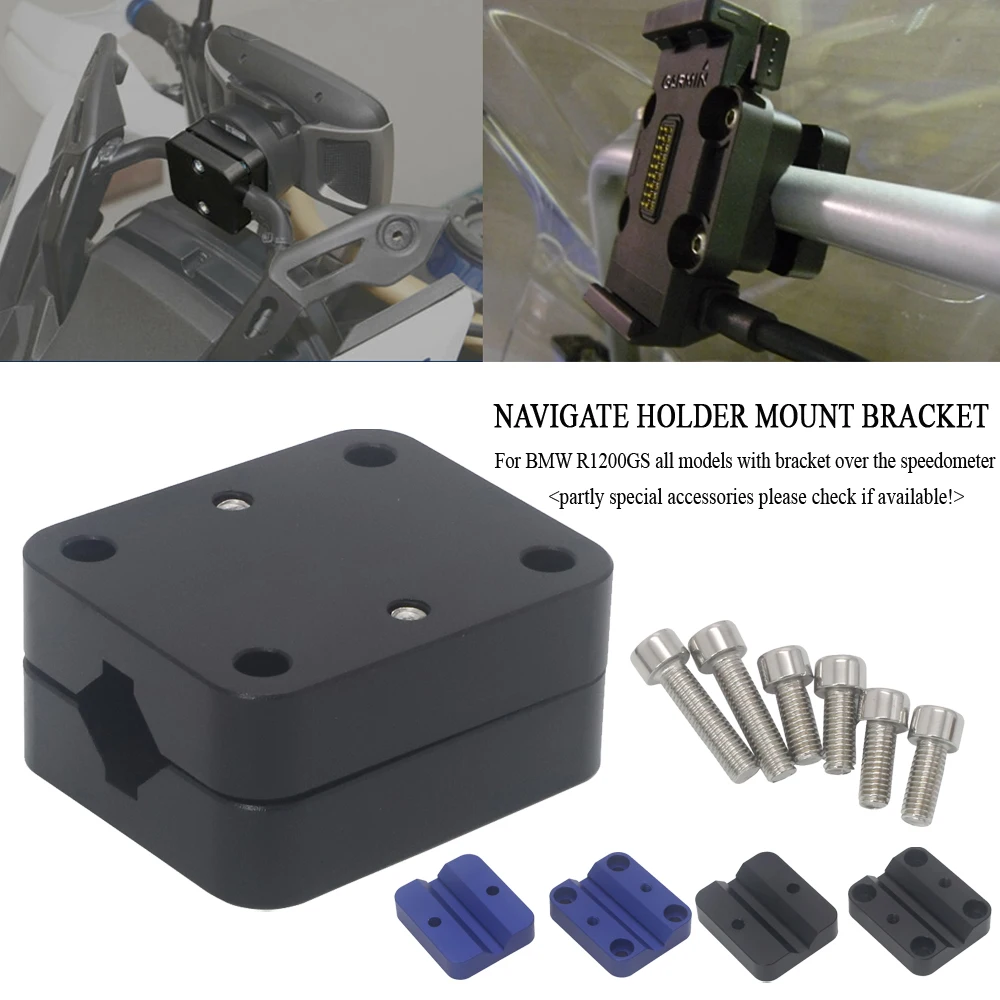 

Держатель GPS навигатора для телефона с функцией спутниковой навигации мотоцикла, кронштейн для BMW R1200GS R 1200 GS LC ADV Adventure F800GS 2012 - 2017