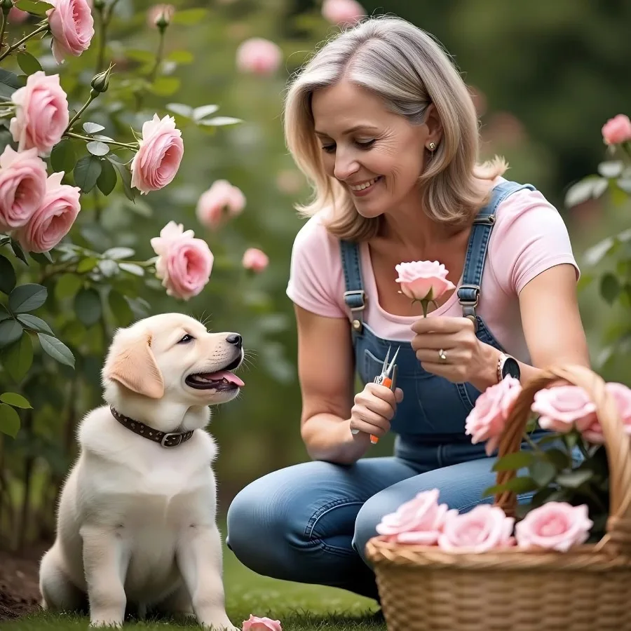 Tijeras de podar FLORA GUARD con mango de aleación de Zinc, tijeras de jardín de 6,5 pulgadas con hoja de acero más gruesa, agarre de goma cómodo, seguridad Lo