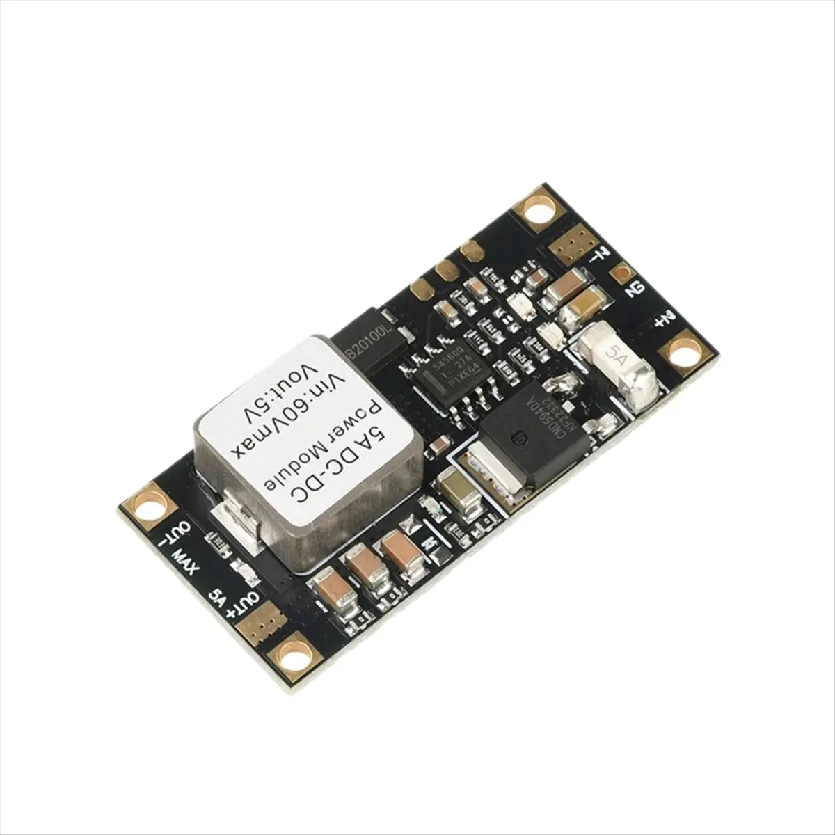 【~ New Y24A】DC-DC 6.5V-60V to 5V Voltage Stabilizing Step-Down Module -Low-Profile Converter Power Supply
