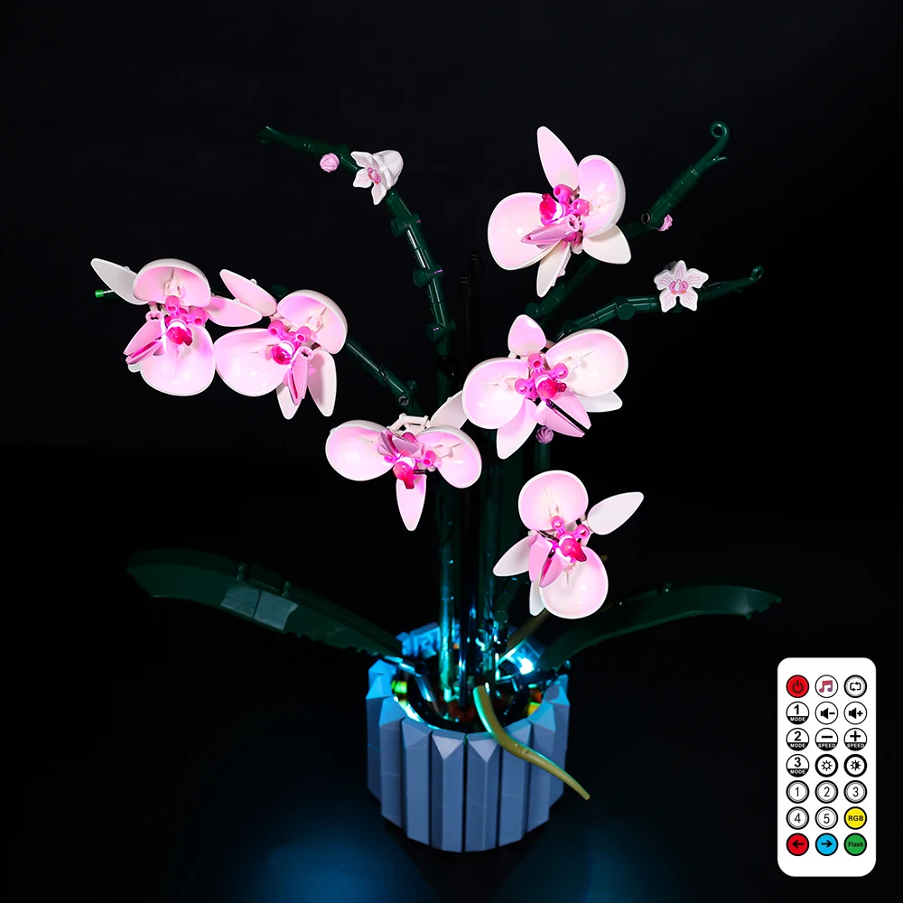 

Комплект светодиодного освещения без модели, подходящий для LEGO Orchid 10311 (без строительных блоков)