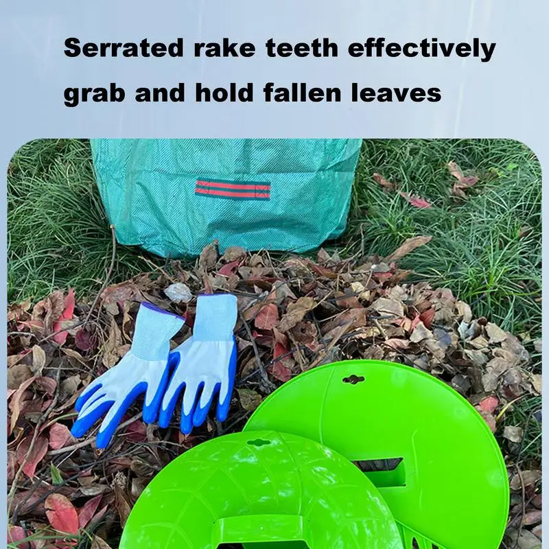 Leaves Scoops 2pcs Leaves Scoop Hand Rakes Multipurpose Leaves Cleaning Tongs Large Leaves Leaf Hand Rakes Leaf Collector Rubbis