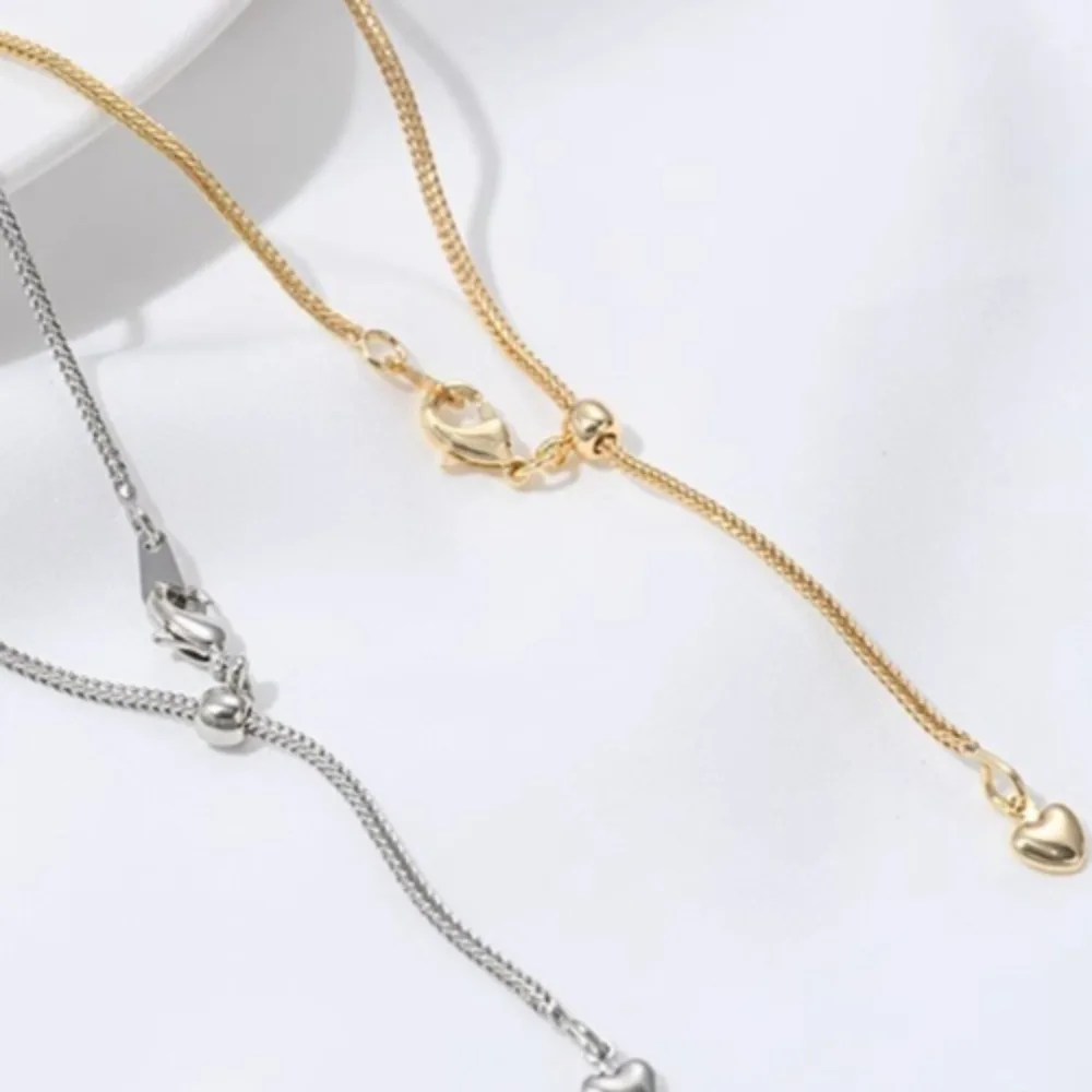 

14-каратное золотого цвета, цепочка Шопена, легкая роскошная темпераментная цепочка на ключицы, женское регулируемое ожерелье, универсальная цепочка, голая