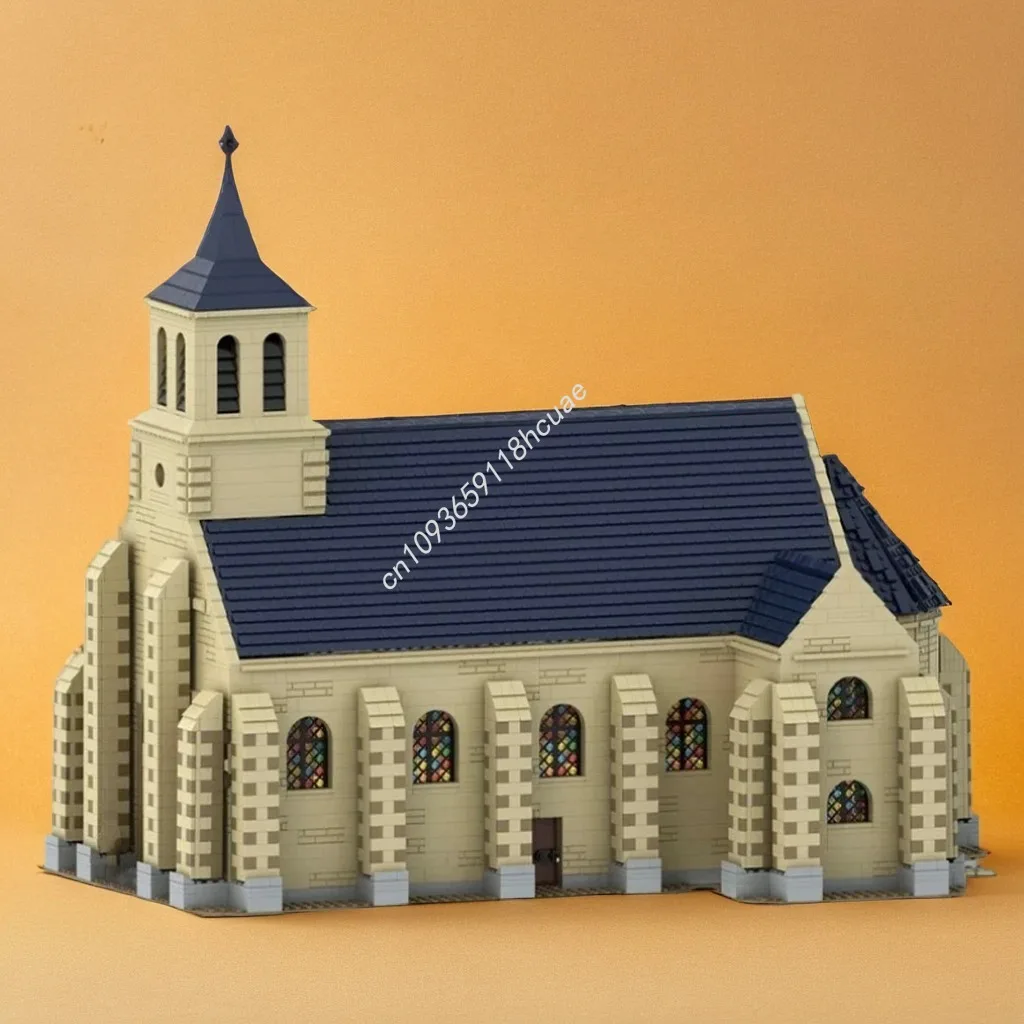 ตัวต่อ MOC 9072 ชิ้น โบสถ์ลาดาเกเนียร์ ของเล่นเด็ก ของขวัญคริสต์มาส แบบจำลองอาคาร ประกอบเอง DIY