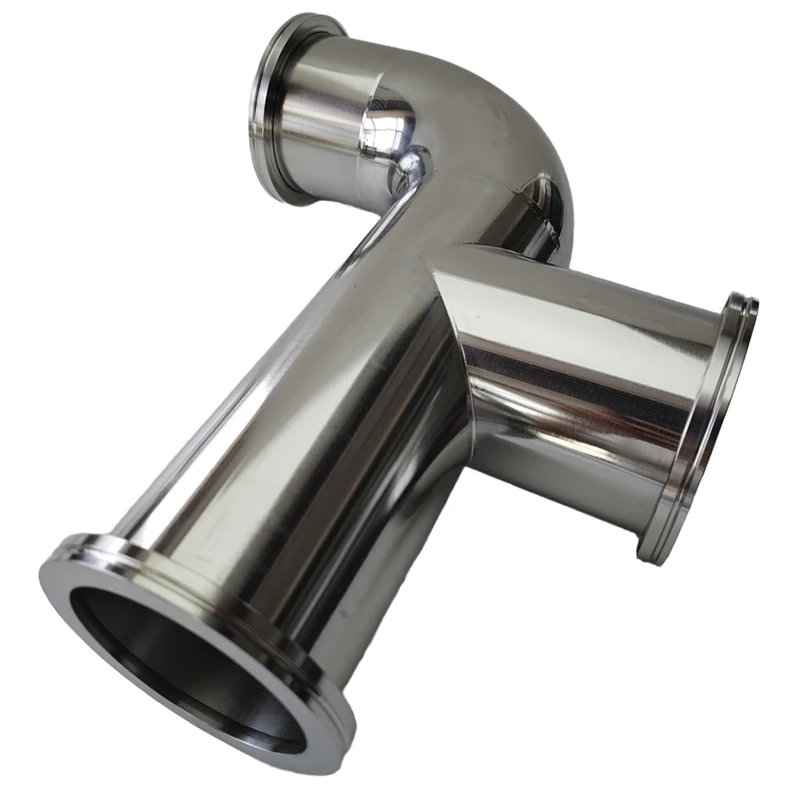 High Temperature and High Pressure Stainless Steel 316L Tube Fitting Union Tee Pipe Fittings Stainless steel tee pipe fitting