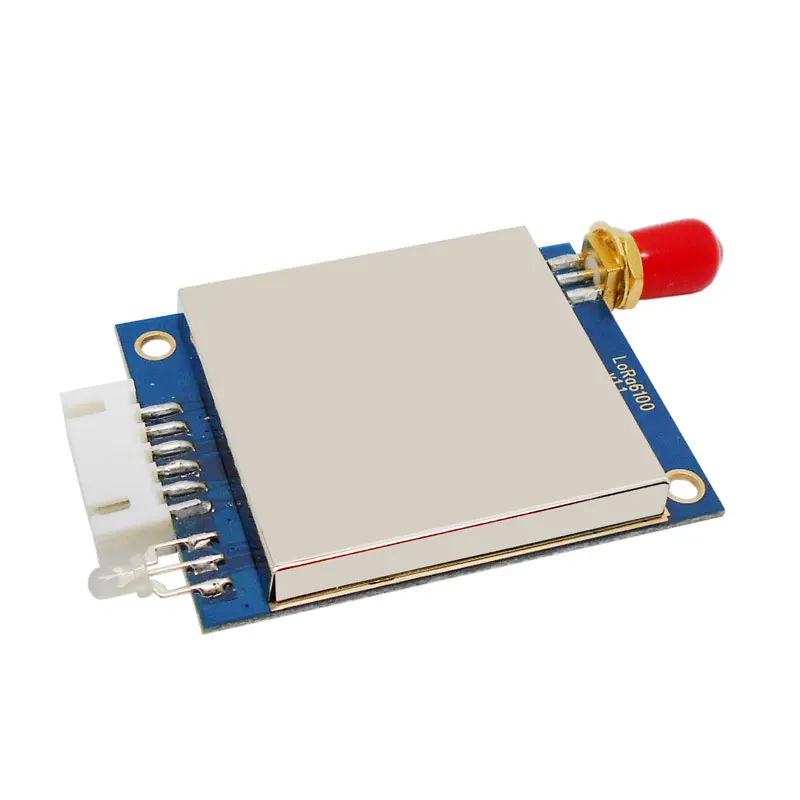 2sets/lot Long range 8km 30dBm 433MHz LoRa data transceiver module Lora6100PRO with UART AES encryption MESH network