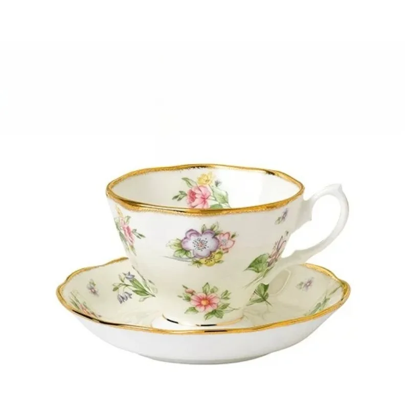 Centennial series coffee cup and saucer gift box English tea set Christmas gift