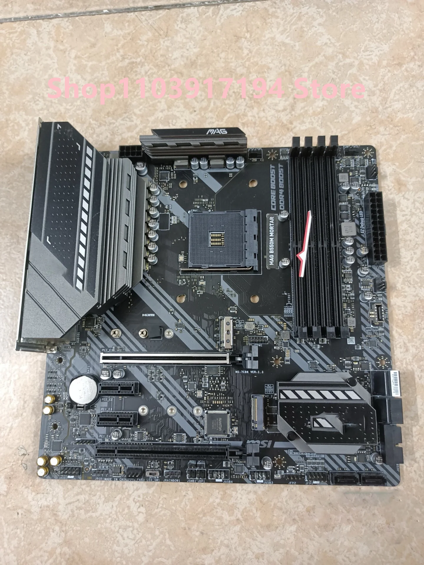 FOR MSI MAG B550M MORTAR Motherboard AM4 B550 Mainboard Micro ATX