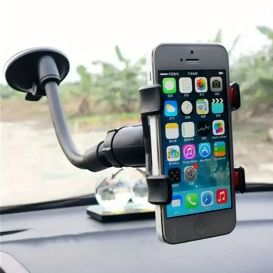 360 ° Rotierenden Auto Telefon Halter Universal Windschutzscheibe Dashboard Halterung Handy Ständer GPS Telefon Flexible Halterung Auto Zubehör