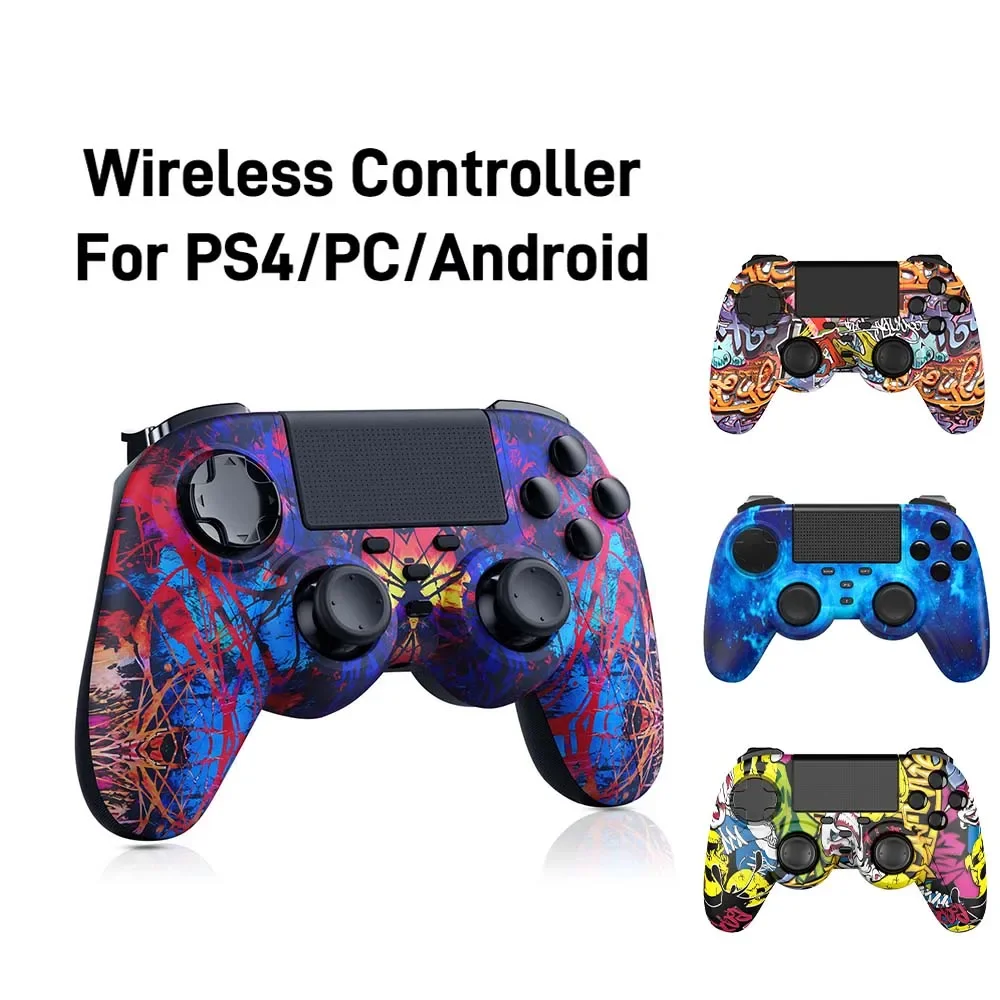 Wireless Controller For Ps4/Ps3/Pc/Android Playstation 4 Console Bluetooth Gamepad With Turbo/Gyro/Hd Dual Vibration Joystick