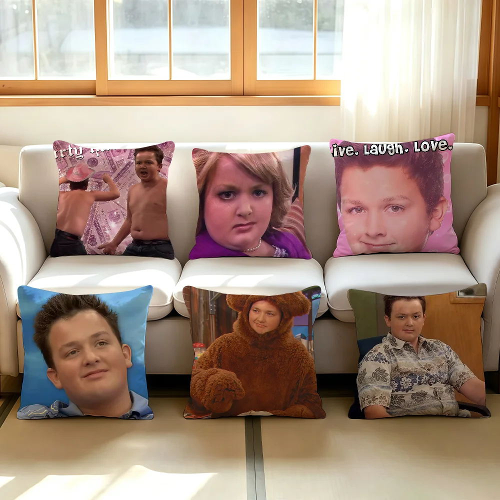Funny TV I-Icarly Gibby cushion cover Comfortable Decorative For Bedroom Living room Dormitory Picnic and Holiday Decoration