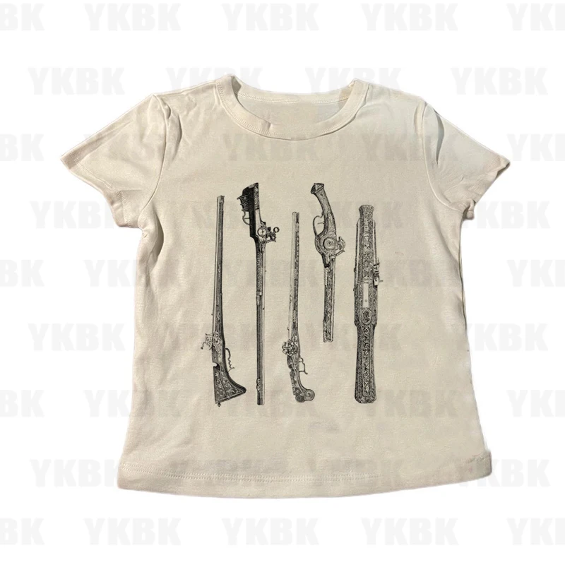 Graficzne, codzienne koszulki z długim rękawem w stylu Harajuku z nadrukiem anime, vintage, damskie, trashy, Y2k, lata 2000, topy, gotyckie, cool girl, białe, czarne, baby.