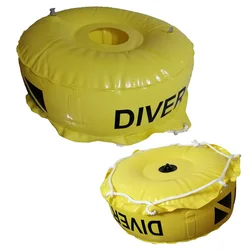 Buceo de lujo para buceo bajo la bandera flotador sin bandera buzo inflable abajo bandera Bouy para buceo en cuevas