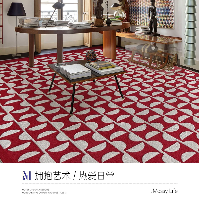 Handmade carpet living room wool