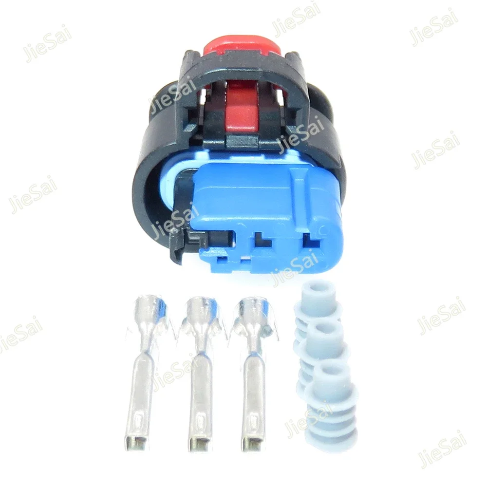 

3 Pin 1.2 Series Car Waterproof Connector 1-2296695-1 2203771-1 Auto Reversing Radar Wire Cable Plug For Buick Roewe