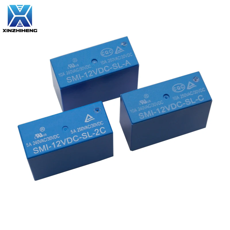 1pcs SMI 5V/12V/24V DC Relay SMI-05VDC-SL-2C SMI-12VDC-SL-2C SMI-24VDC-SL-2C  SMI-05VDC-SL-2A SMI-12VDC-SL-2A SMI-24VDC-SL-2A