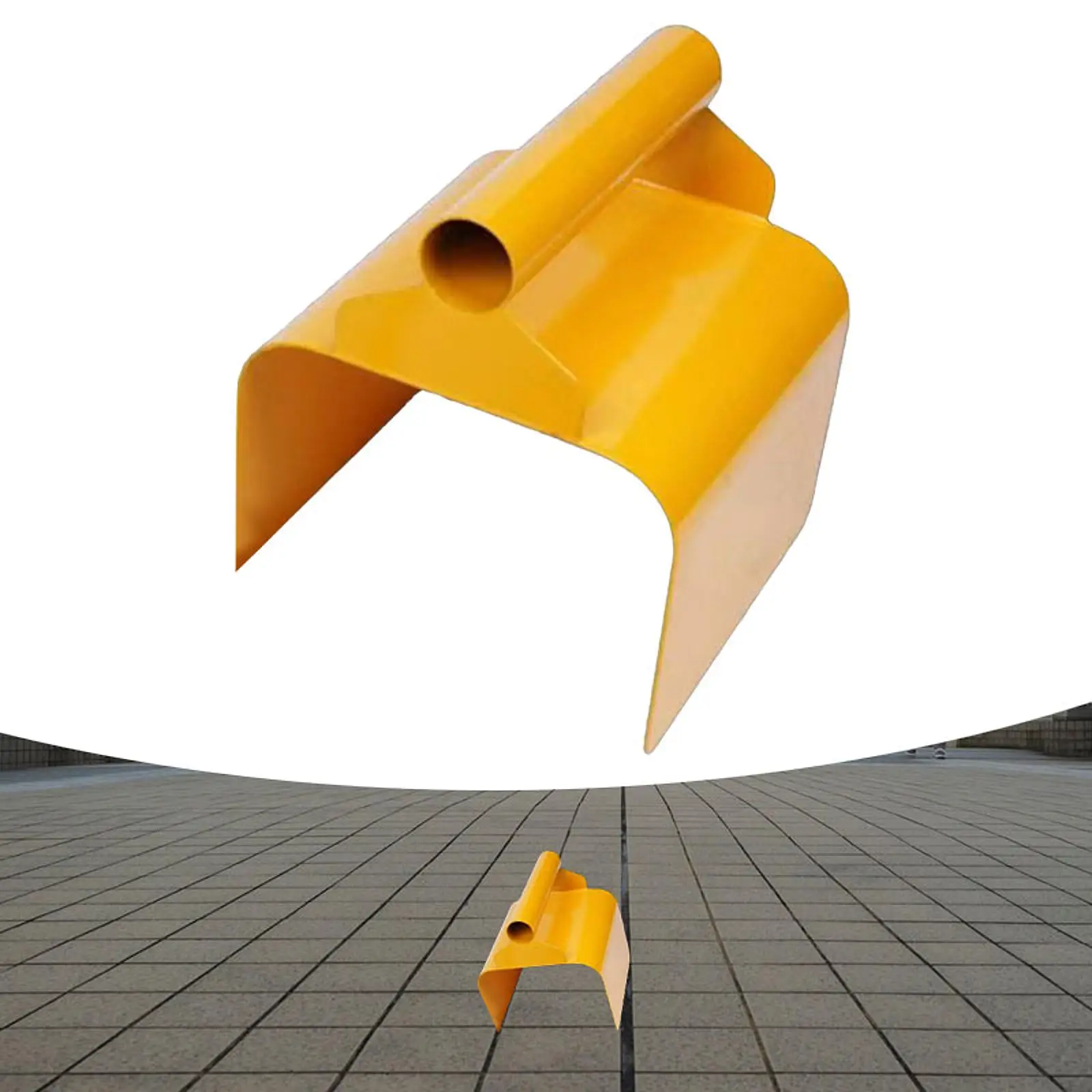 Stainless Steel Concrete Curb Shovel Concrete Edge Lock Tool Lawn Mower Edge Shovel Model Making Tool with Handle Putty Knife