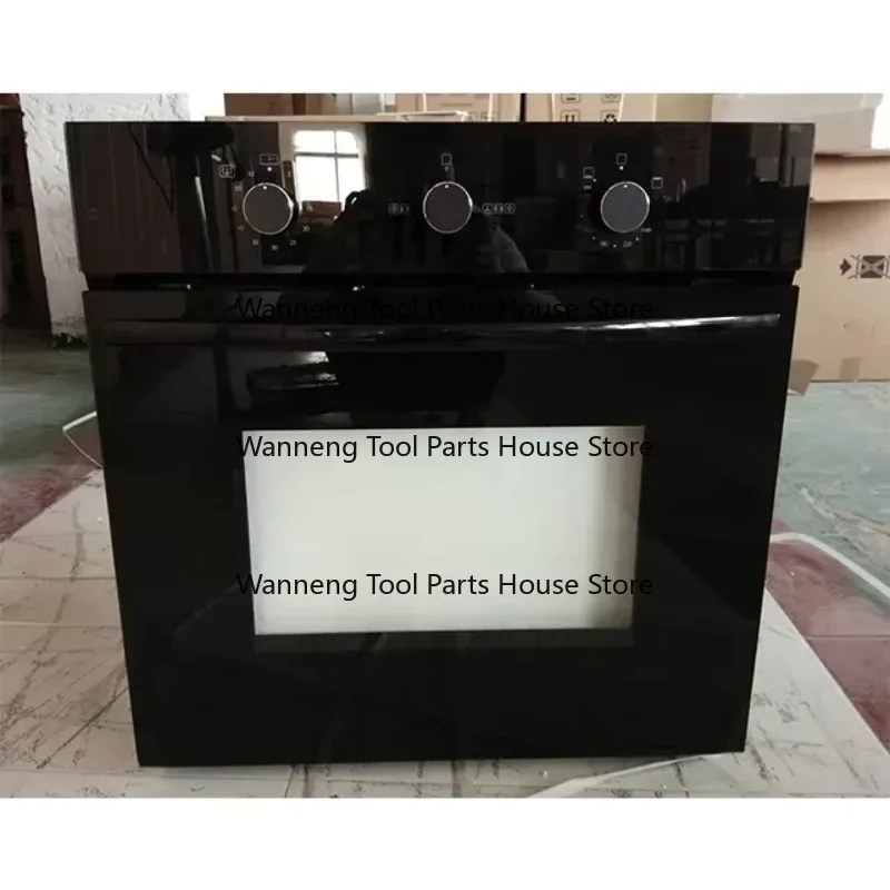60cm Built-In Kitchen Wall Oven Electric &  Grill Knobs 2.2 Cubic Feet 56L Convection Oven Steel Material for Use