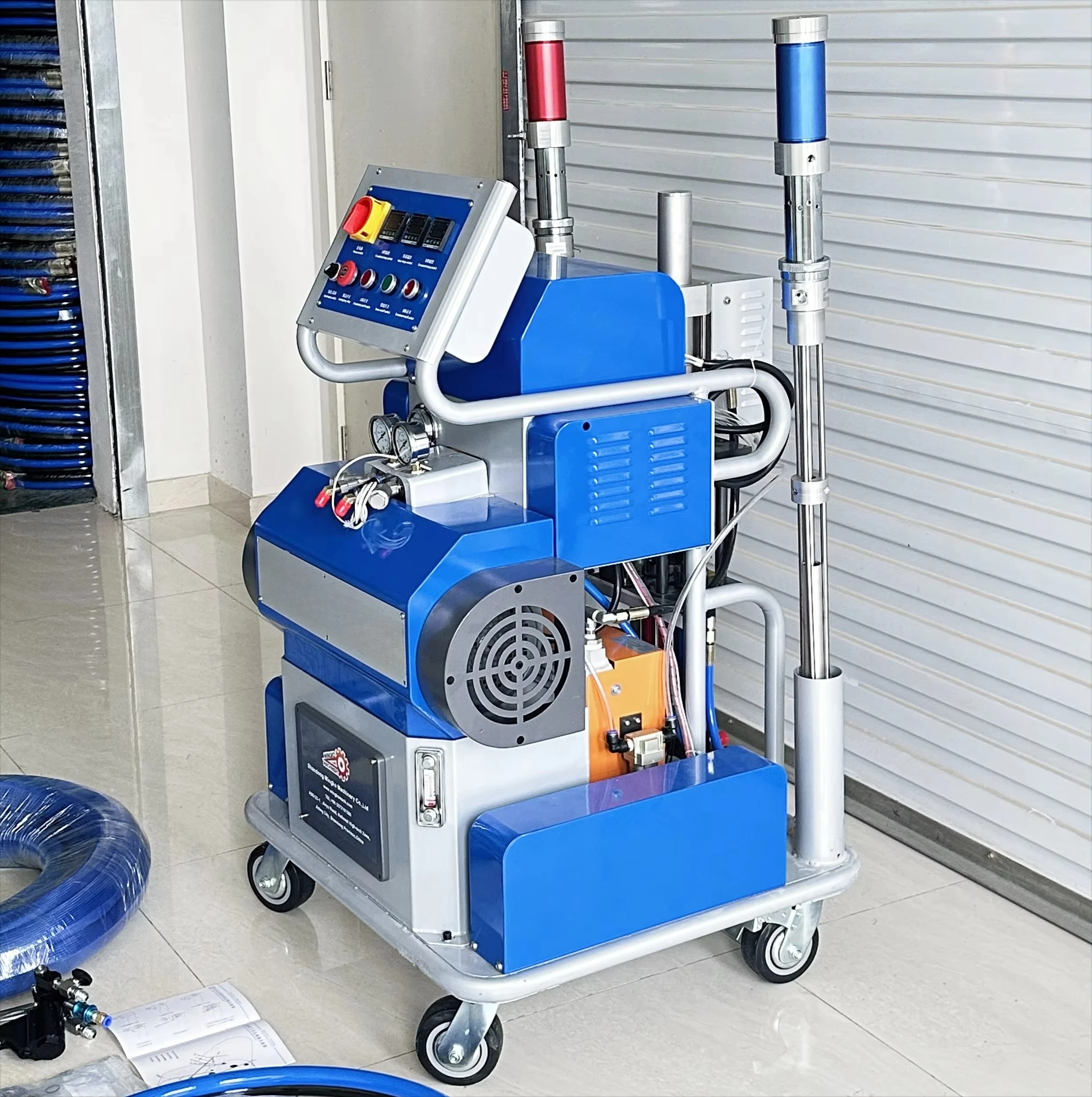Hydraulic High Pressure Closed /Open Cell PU Polyurethane Polyurea Spray Foam Coating Insulation Injection Rig Equipment