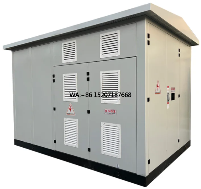 Customizable Sizes and Colors 12kV/35kV Rated Voltage ZBW Prefabricated Outdoor Combined Substation with