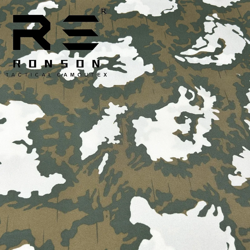 500D Nylon Oxford Red Dawn Camouflage Tactical Fabric for Bag Vest - Hot Sale Military-Grade Water-Resistant Camo Material