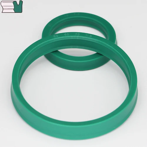BS 8-250mm verde poliuretano PU sellado cilindro hidráulico vástago de pistón junta tórica Y/U ranura menor sello de aceite de doble labio