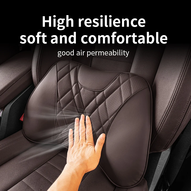 

For Mitsubishi Outlander Airtrek ASX RVR Pajero Montero Shogun Challenger Car Waist Cushion Backrest Cushion Seat Lumbar Support