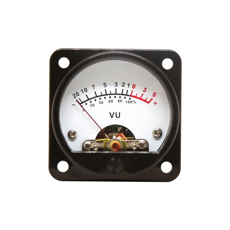 2 قطعة 45 مللي متر VU متر ستيريو الصوت مكبر للصوت مجلس مستوى مؤشر الخلفية قابل للتعديل مع مجلس سائق