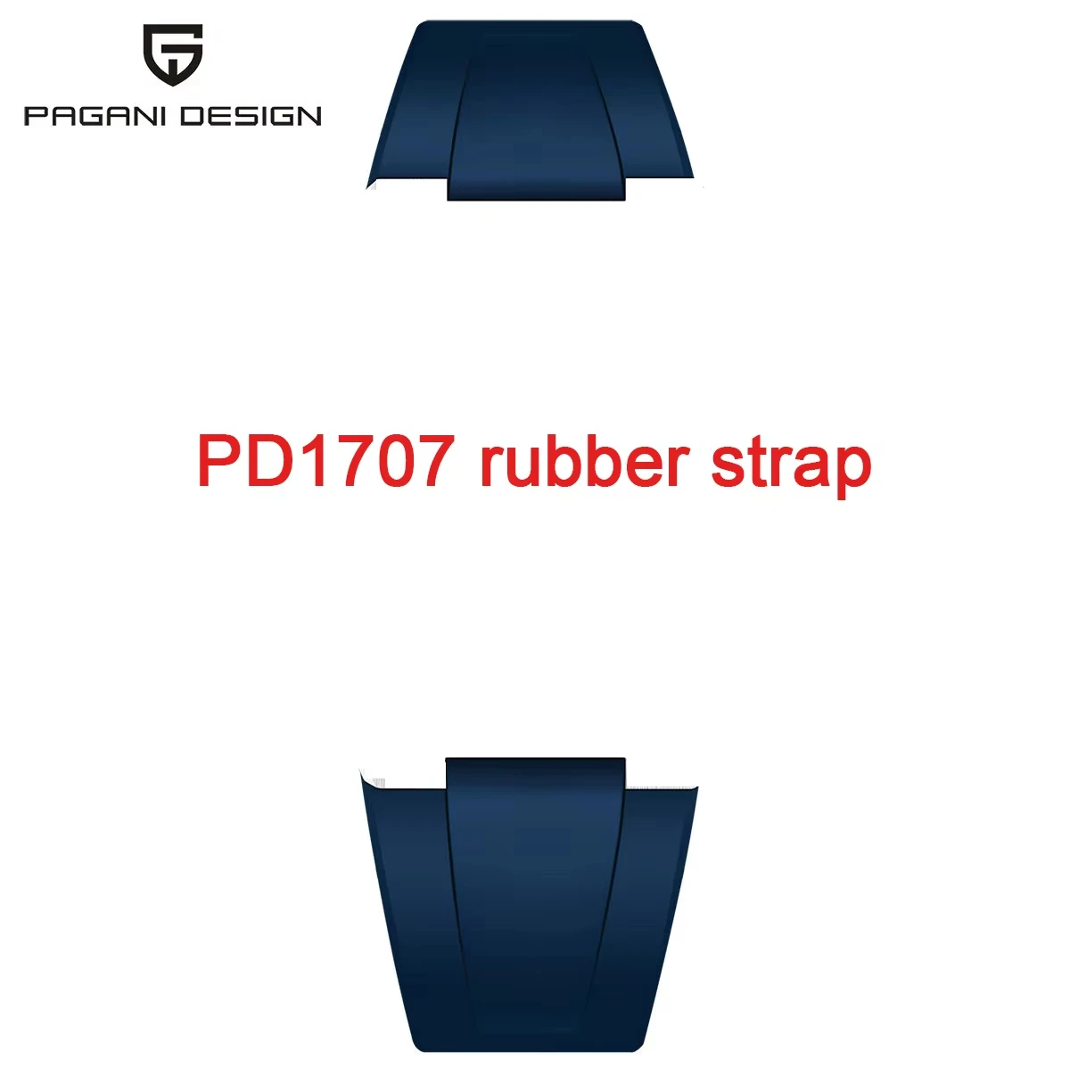 PAGANI DESIGN 2025 Fashion Rubber Strap PD1707 Butterfly Width 25.8mm Strap Leather Waterproof Sport 10 Bar Reloj Hombr