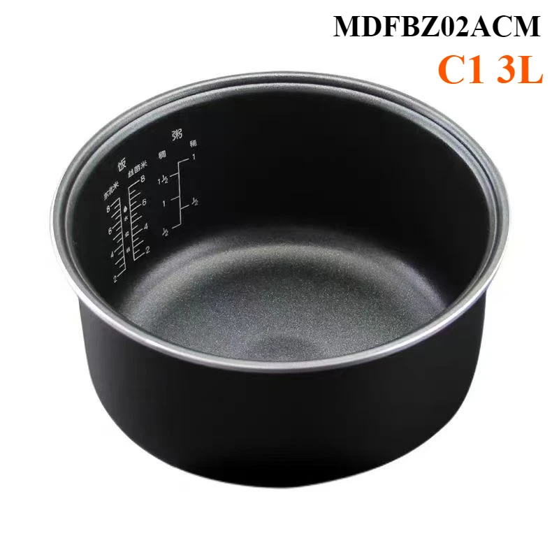 Original 3L C1 Rice Cooker Inner Bowl for Xiaomi Mijia MDFBZ02ACM Replacement Non-coating Non-stick Cooker Inner pot