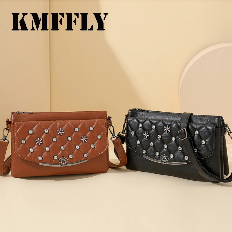 

2026 NEW Luxury Messenger Bags For Women Handbag Designer Female Soft Leather Crossbody Shoulder Bag Ladies Hand Bag Sac A Main