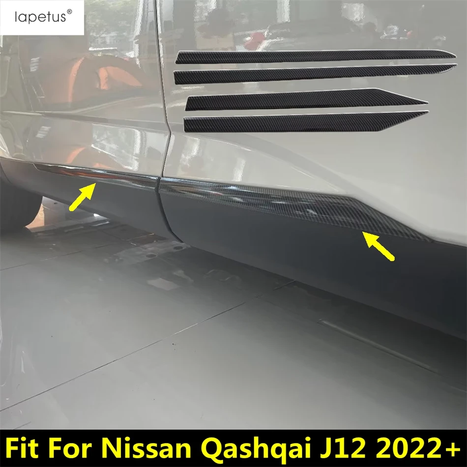 

ABS Car Side Door Body Panel Strip Molding Decoration Cover Trim Accessories Exterior Refit For Nissan Qashqai J12 2022 - 2024