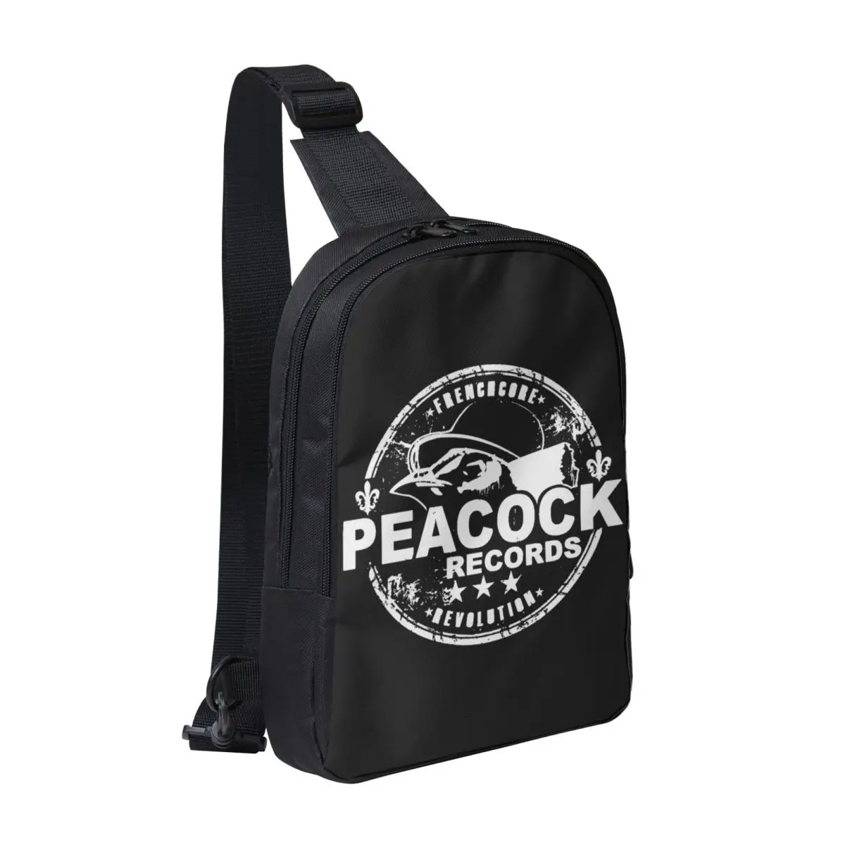 

Dr.Peacock Chest Bag Men Sling Crossbody Backpack Chest Bag Traveling Hiking Daypack Shoulder Bag