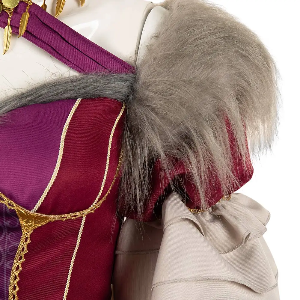 تنكر زي خيالي للنساء ، تنين عقيدة ، كريستمينا ، هالوين ، ملابس كرنفال ، فستان ، معطف ، ملابس نسائية ، بالغ