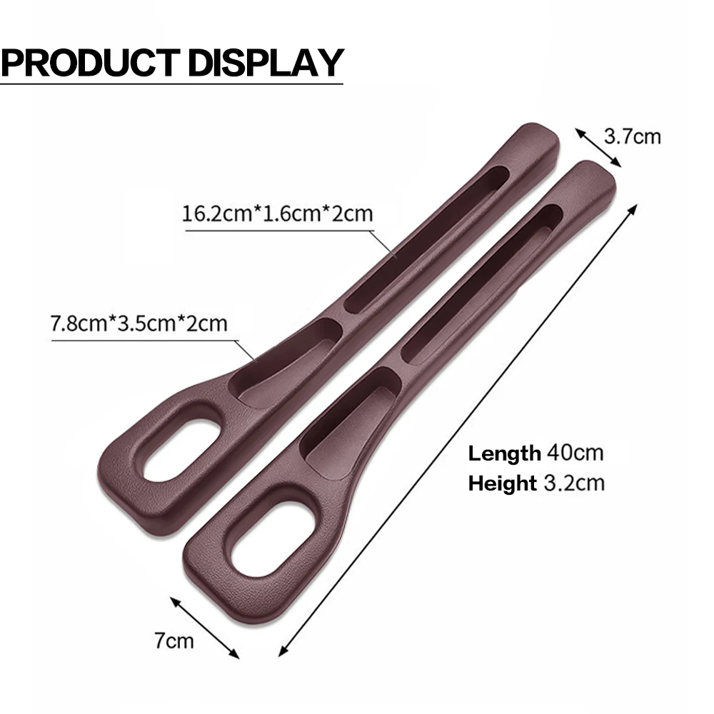 2PCS For For PEUGEOT 208 406 5008 607 4008 407 307 508 408 3008 206 306 207 Car Seat Gap Filler Interior Decoration Accessories