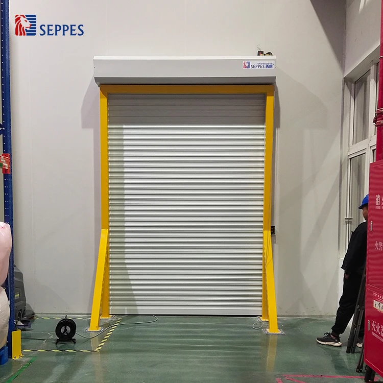 

High Quality Aluminum Roller Shutter Doors Double-layer Curtain Customize Roller Shutter Door Stronger Roller Shutter Door