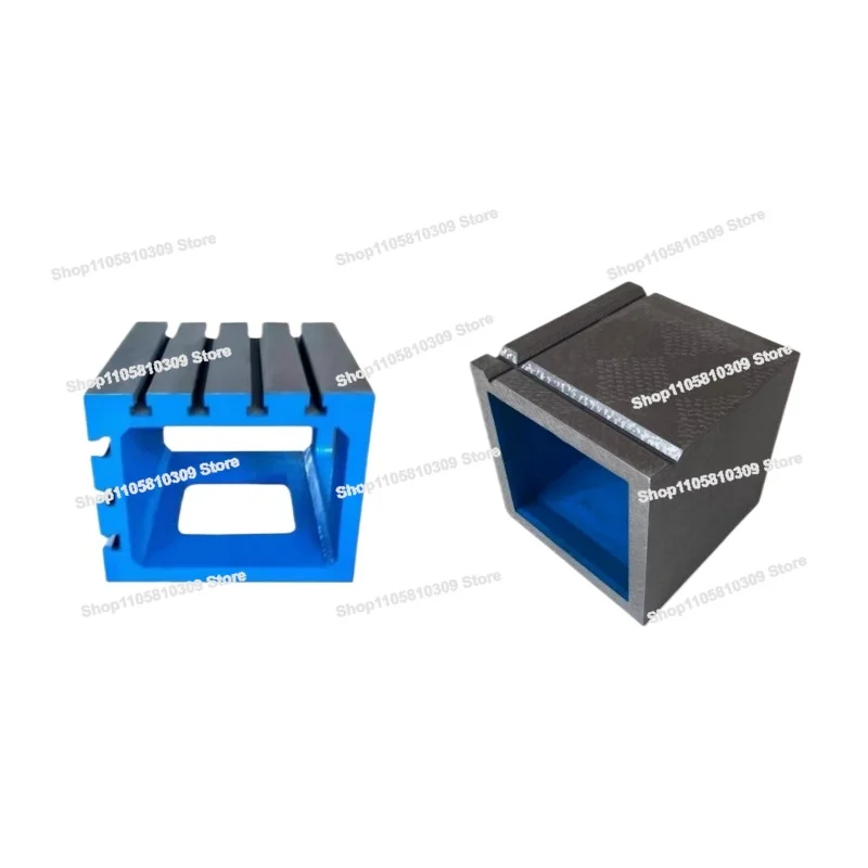Porter Cast Iron Square Box Right Angle Inspection School Pliers, Scribing Square Box Flat Table Heightening Pad Box