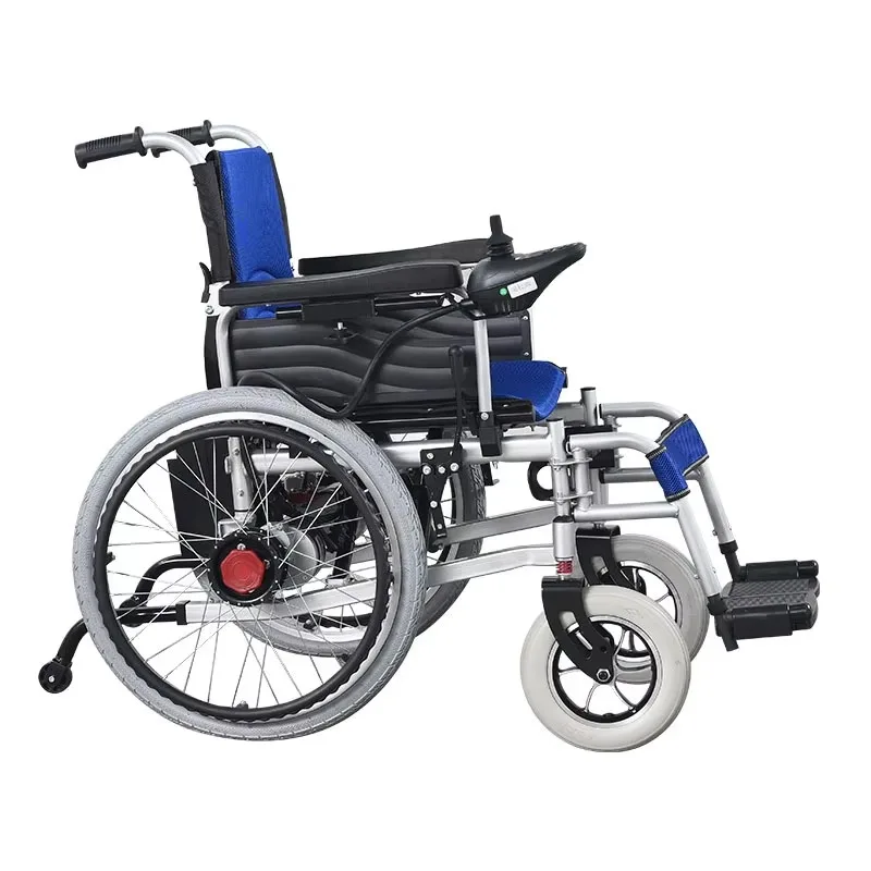 

Electric Wheelchair Elderly Power Chair Anti-tilt Foldable Lightweight Electric Wheelchair Car Automatic