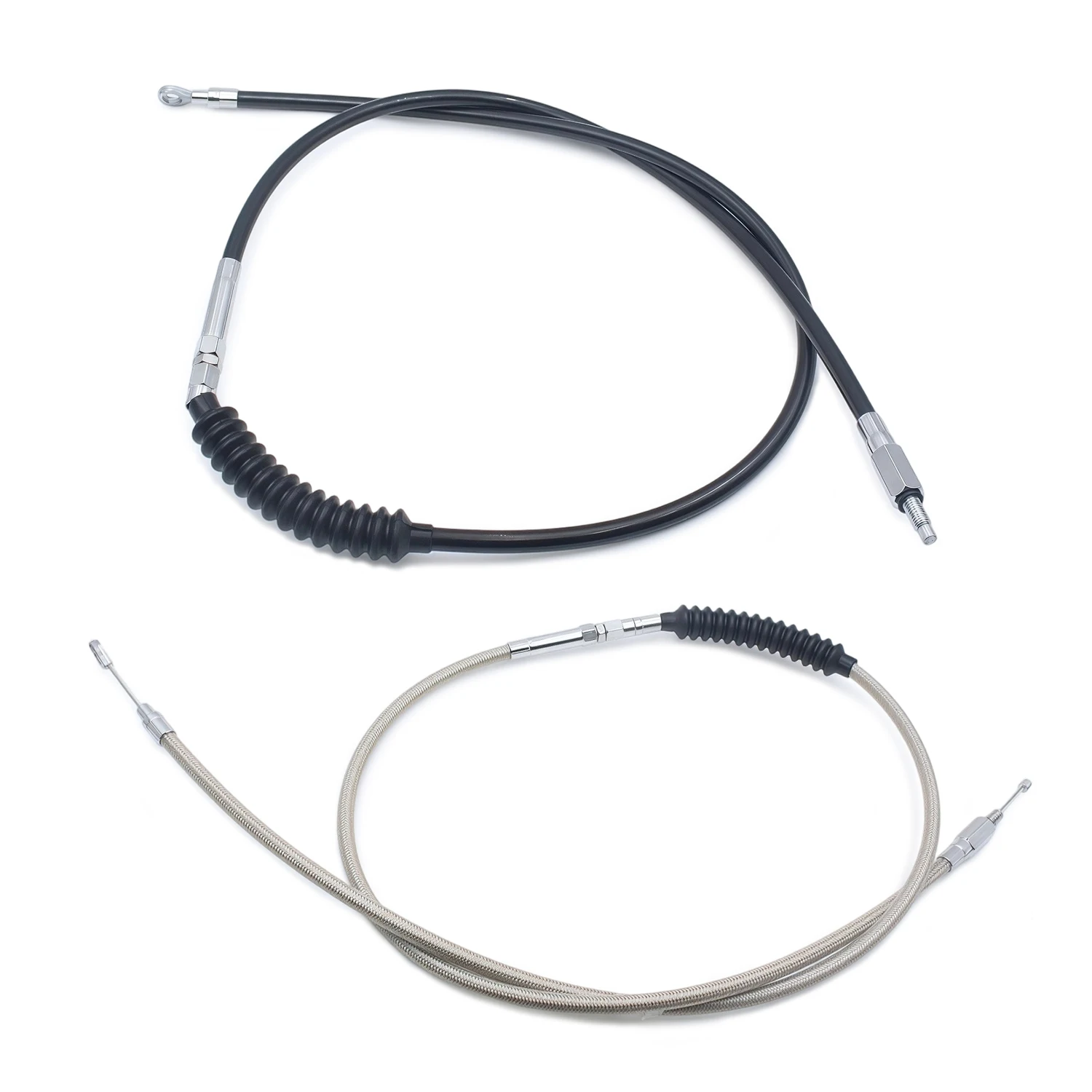 Zubehör Motor Gaszug Bremskabel Kupplungskabel für Sportster XL883 XL1200 2002-2010 2011 2012 2013 2014 – Detail 2