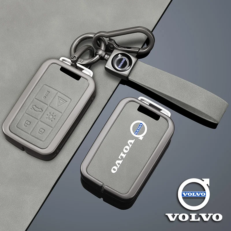 Zinc Alloy Car Remote Key Case Shell Cover Shell Holder Protector For Volvo S60 S80 V60 XC60 XC70 S60L S80L V40 XC90 Accessories