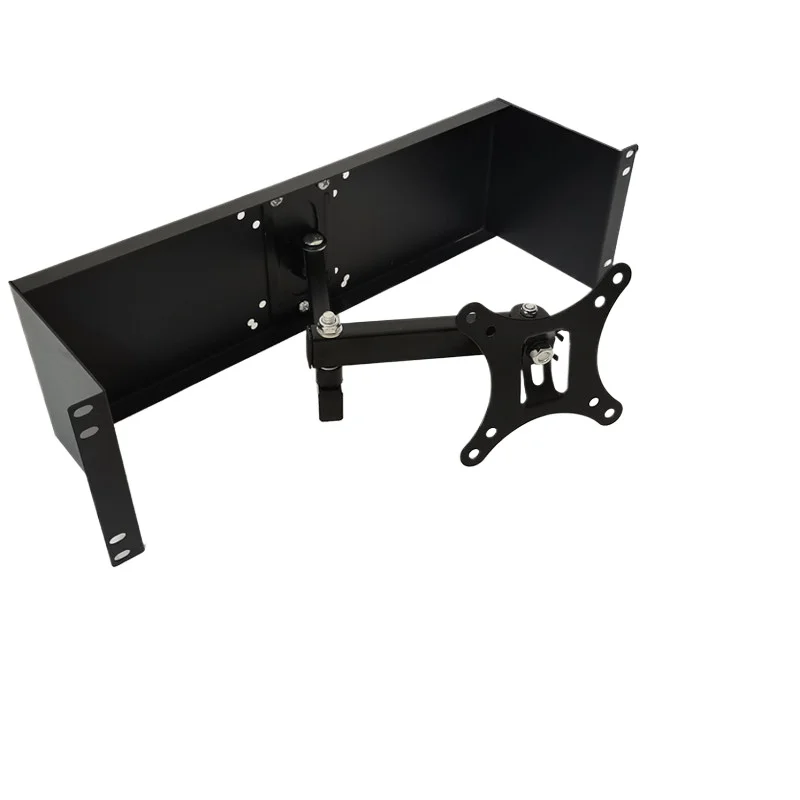19-Inch Server Network Cabinet Display Bracket Embedded in Industrial Control LCD Display Panel Bracket