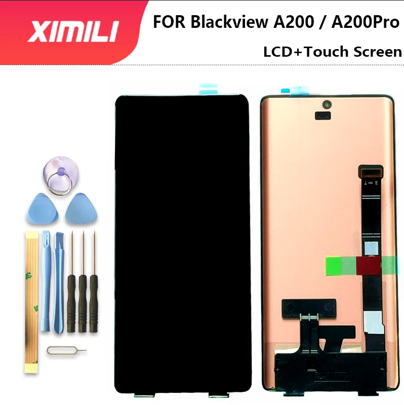 

New 100% Original For Blackview A200 Pro LCD Display + Touch Screen Replacement For Blackview A 200 Full Screen Dispaly+Tools