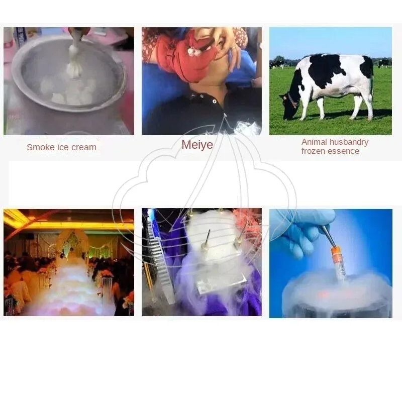50/80/125mm Caliber Dewar Vessel, 10L Capacity Cryogenic Tank for Liquid Nitrogen Storage Use