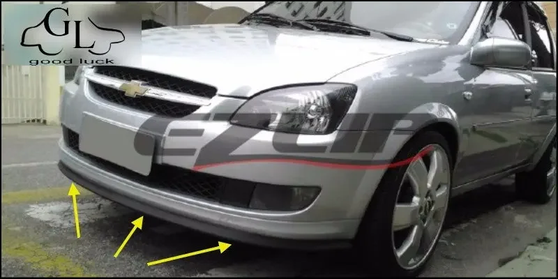 Bumper Lip Lips For Chevrolet Lova / Car Lip Shop Spoiler For Car Tuning / TOPGEAR Body Kit + Strip / Car Lip Skirt