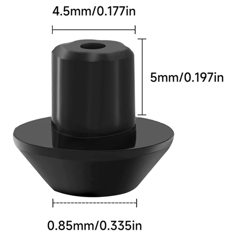 BAAG-60 قطعة المطاط صر قدم المطاط القدم استبدال متوافق مع GE WB2K101 الغاز المدى الموقد صر استبدال WB02T10461 Durab
