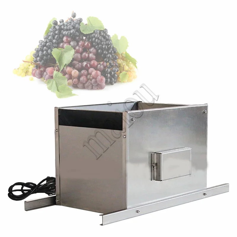 

Stainless Steel Electric Grape Press Machine Double Rollers Grape Crushing Machine Blueberry Crusher