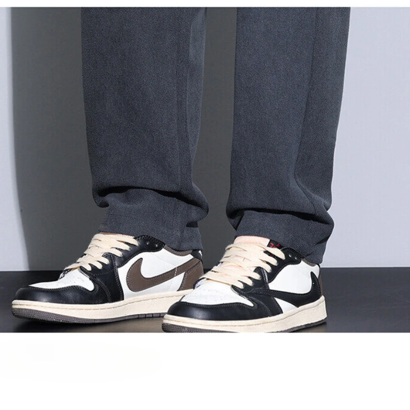 Прямые однотонные повседневные универсальные зауженные брюки с эластичной резинкой на талии и длинными рукавами, весна-лето 2023 г.