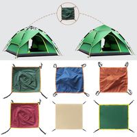Waterproof 3-4 Person Outdoor Camping Travel Tent Tarp Cover Sun Shelter Durable Hammock Cover Rainproof Tent Cover