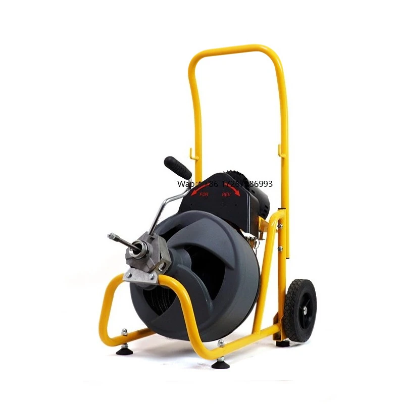 Tiger King Industrial Electric Drum-Type Dredging Machine Professional Sewer Pipe Cleaner Efficient Cleaning Tool OEM