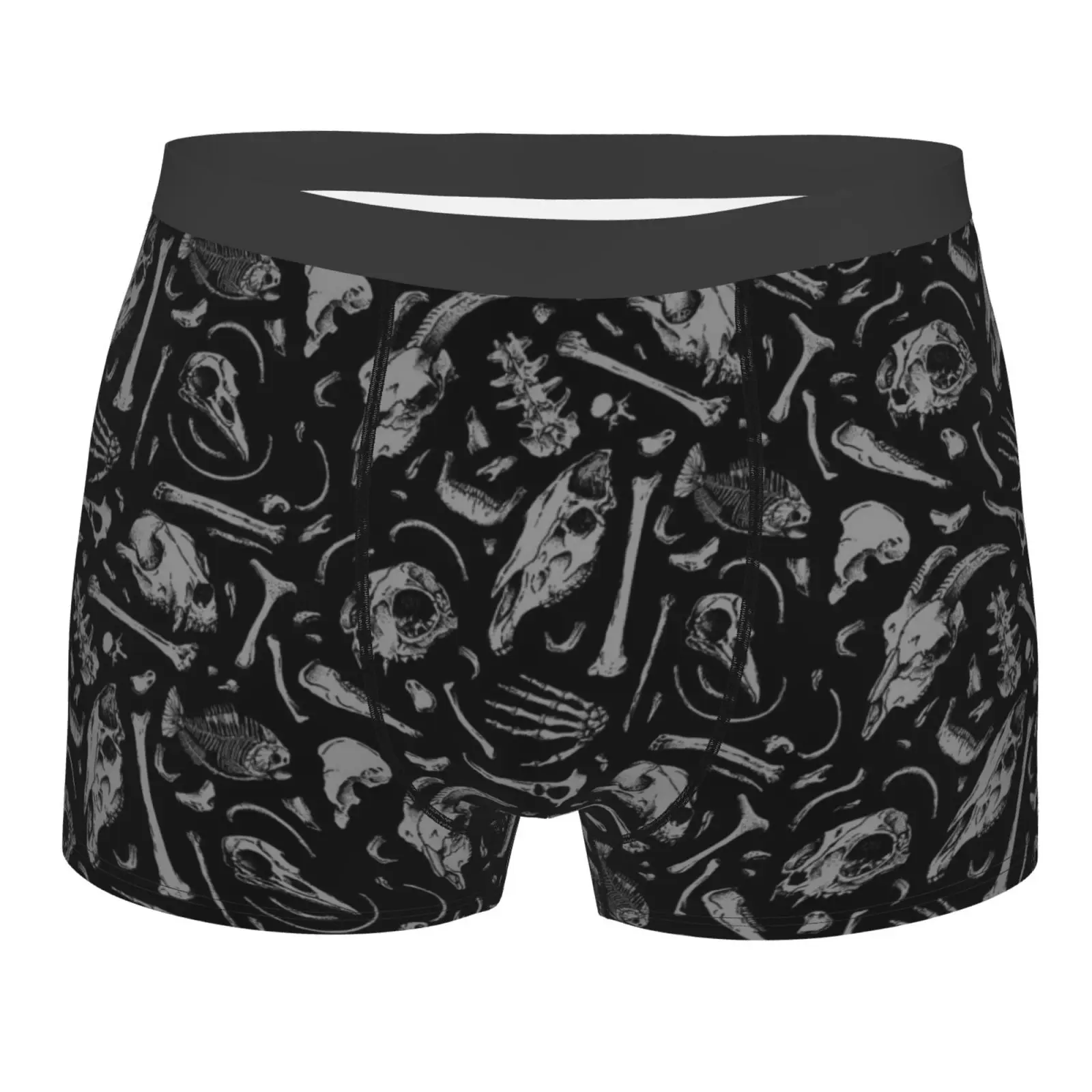 

Мужские дышащие трусы-боксеры с принтом динозавра, удобное мягкое эластичное нижнее белье, плавки с выпуклым мешочком для мужчин и мальчиков