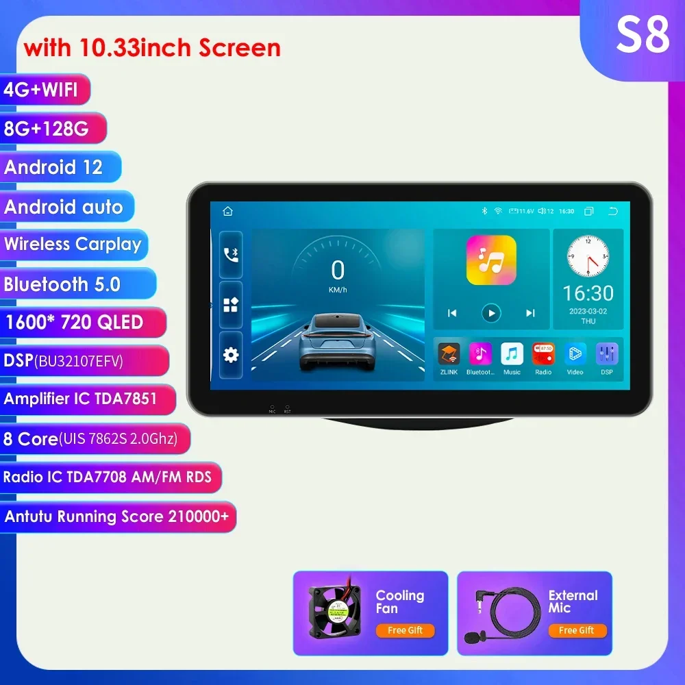 9 "7862 Android Auto Autoradio GPS Stereo voor Toyota RAV4 Rav 4 2006-2012 multimedia speler 4G 8Core Autoradio Carplay HeadUnit